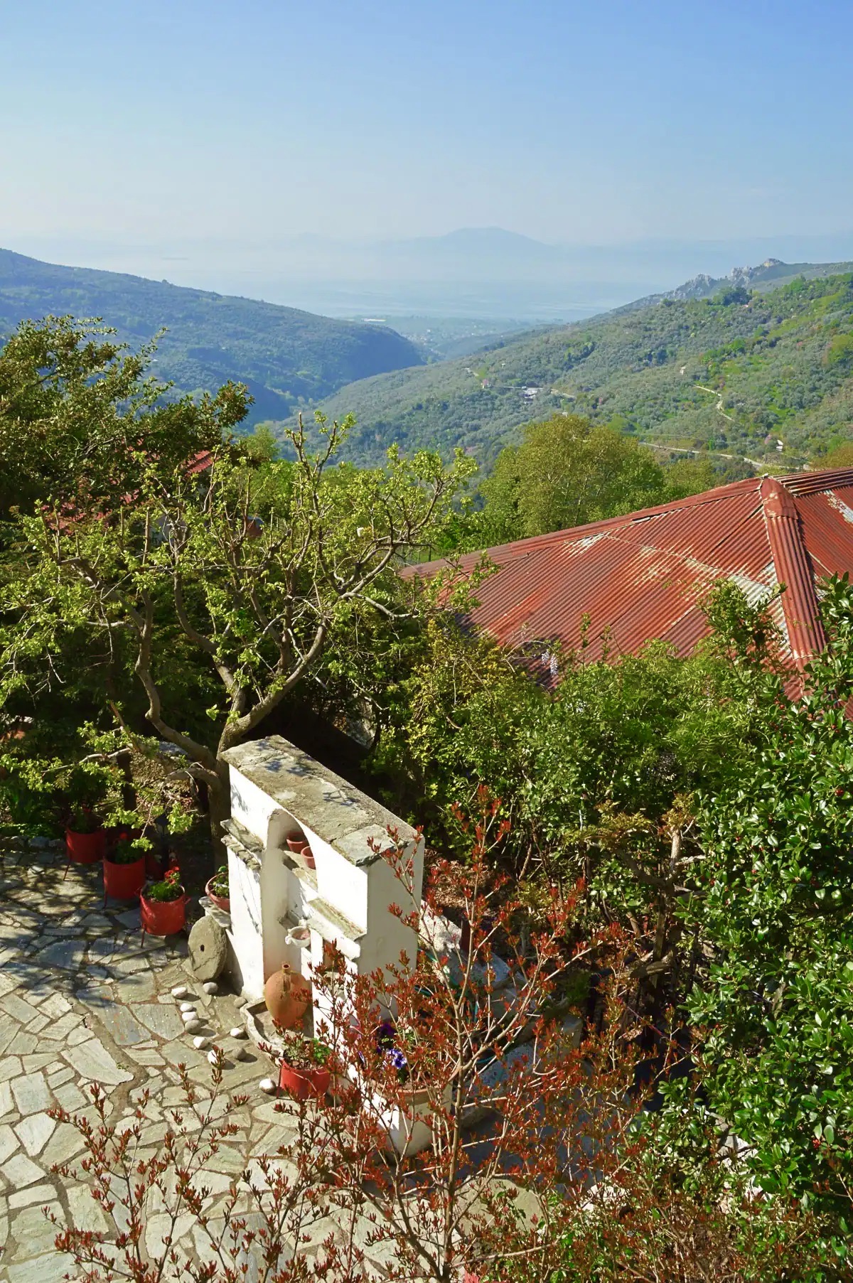 Huis te koop in Drakia met zicht op zee Pilion Griekenland
