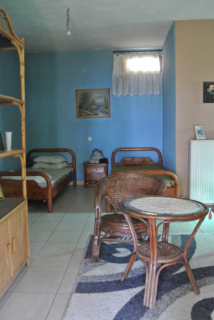 Huis te koop in Platanias Pilion slaapkamer met 2 bedden begane grond