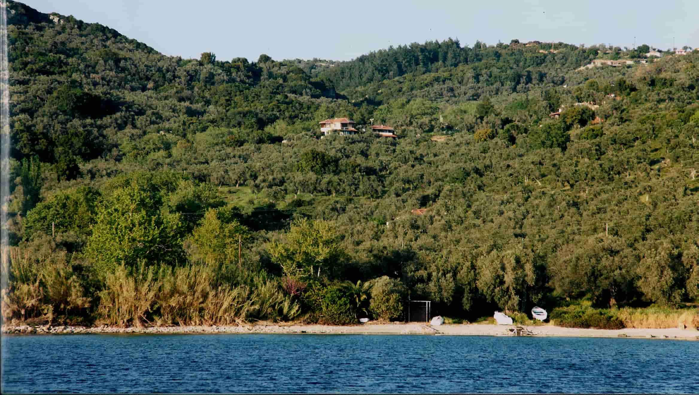 2 landhuizen te koop zicht vanaf de zee Pilion Griekenland