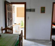  Ingang via binnentuin van app.2 te huur in Chorto in Pilion Griekenla