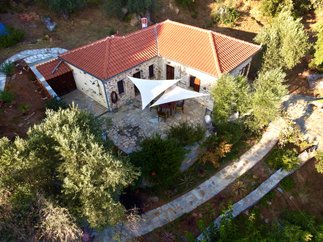 Kalivi Elena huis te huur Pilion Griekenland natuurhuisje