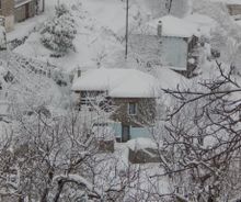 Huis te koop winter Pouri Zagora Pilion Griekenland