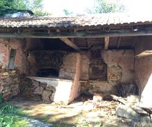 Oud huis te koop Promiri buitenkeuken Pilion Griekenland
