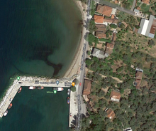 Huis aan zee te koop to jachthaven Milina Pilion Griekenland
