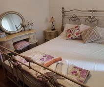 Traditionele maisonette te huur slaapkamer Promiri Pilion Griekenland