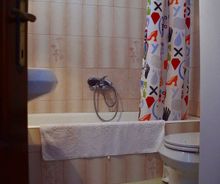 Huis te koop in Drakia badkamer met ligbad Pilion Griekenland