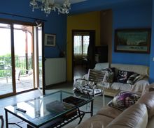 Huis te koop in Platanias in Pilion leefruimte op bovenverdieping