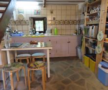 Vakantiehuis te koop keuken in Kalamos Pilion Griekenland 