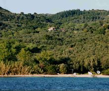 2 landhuizen te koop zicht vanaf de zee Pilion Griekenland